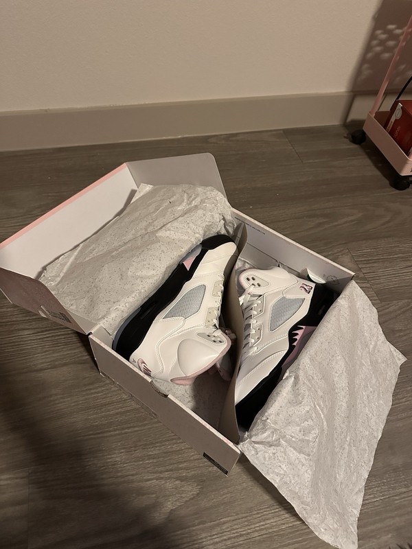 Soft Pink Jordan 5