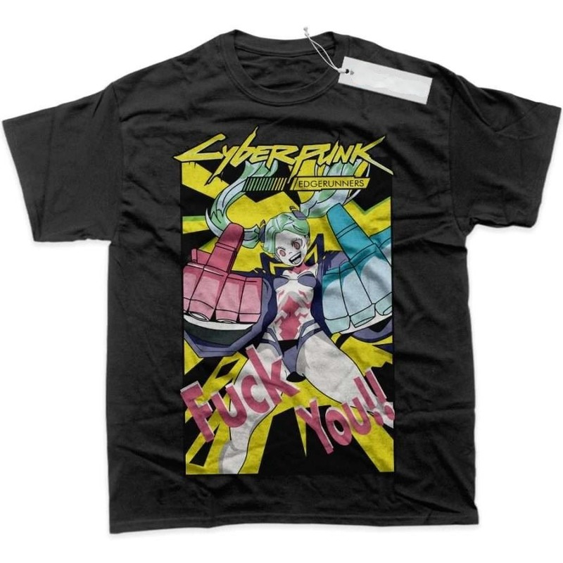 Rebecca Shirt, Cyberpunk: Edgerunners Shirt, Game Shirt, Graphic Unisex T-Shirt