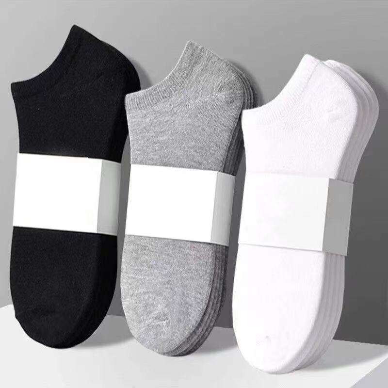 3-9 Pairs Mens Plain Solid Cotton Sports Ankle Athletic Socks Low Cut Size 8-12 gallery