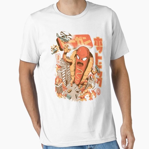 Great Hot Dog Big Cute City White T-Shirt, Gift For Friends