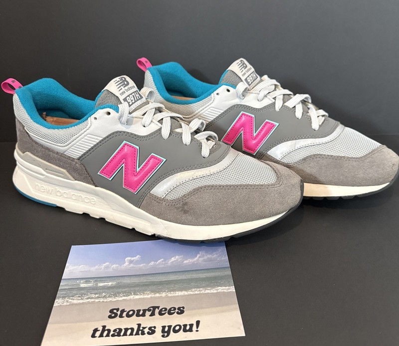 New Balance NB 997H Castlerock Pink Men Size 12 Shoe Sneaker