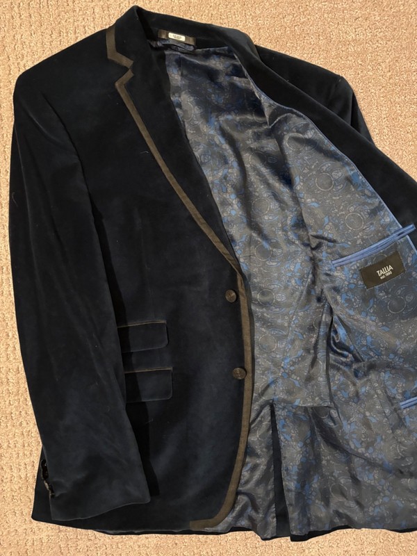 Mens Medium Tallia Blue Blazer