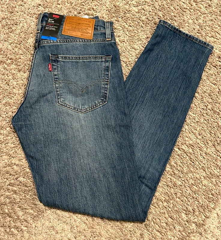 Levi’s Premium 511 Slim Fit WStretch Cool Jean Men’s 30X32 RT$98 4987