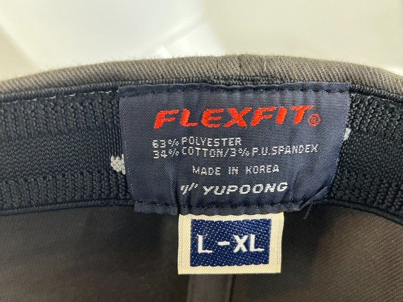 FLEXFIT Classic ORIGINAL 6-Panel Fitted Baseball Cap/Hat L/XL New Dark Gray gallery
