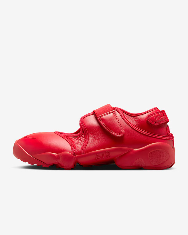 Nike Air Rift Leather HM5737-600 Fire Red Women's Size Custom gallery