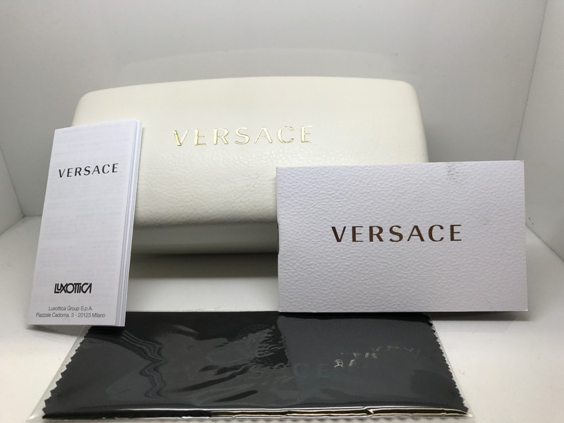 Authentic VERSACE SUNGLASSES VE4296 GB1/87 BLACK/DARK GREY LENS gallery