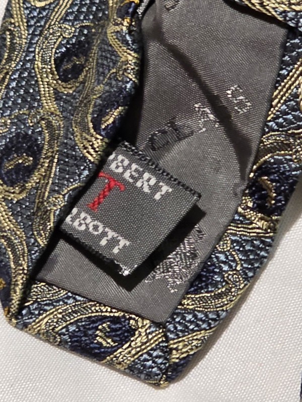 ROBERT TALBOTT Best Of Class Made USA Men's Dress Tie Multicolor Silk gallery
