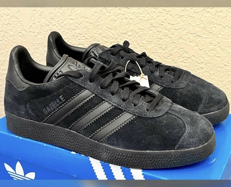 Adidas Gazelle Men's Shoes Core Black Color Size-4 gallery
