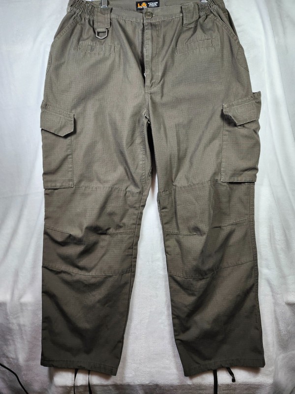 LA Police Gear Pants Mens 38×30 Green Basic Operator Cargo Tactical Ripstop