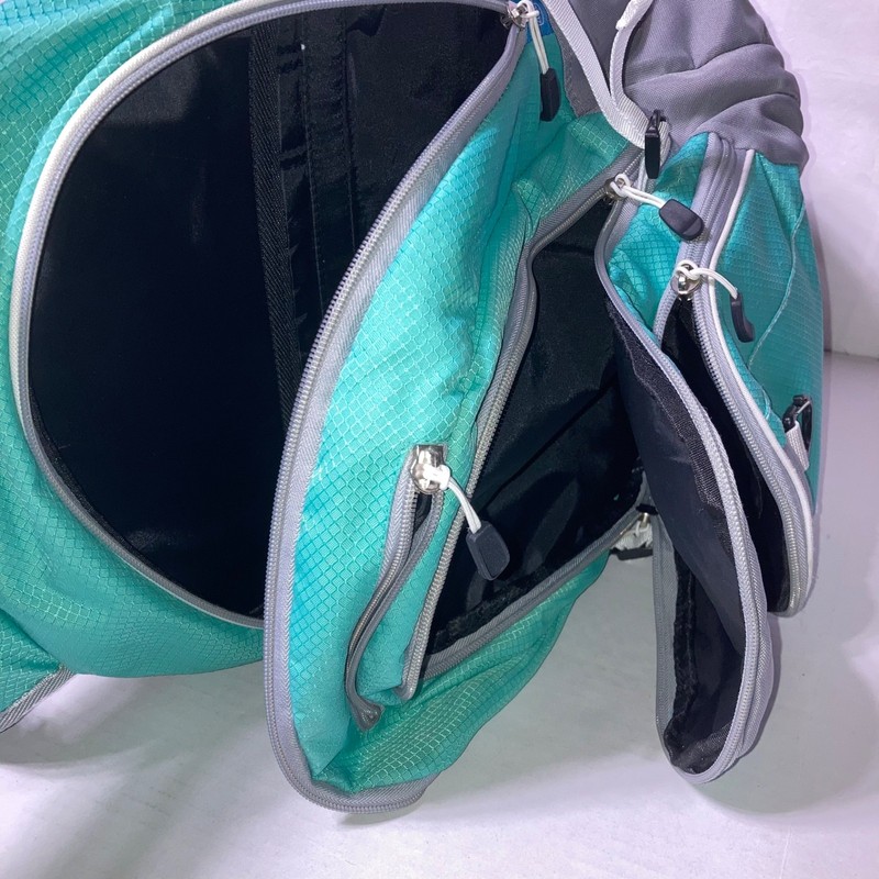 Sierra Expedition 19 Inch BackPack Turquoise Gray gallery