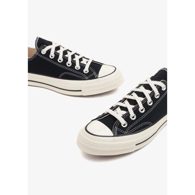 UNISEX CONVERSE CHUCK 70 LOW TOP SHOES BLACK/EGRET 162058C-001 SIZE 5 gallery