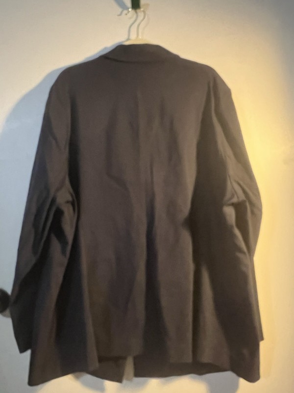 Lane Bryant The Bryant Blazer Women’s Plus Size 26 Blue Solid Collared gallery