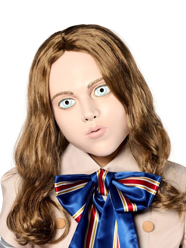 M3gan Mask and Wig Costume Accessory Set