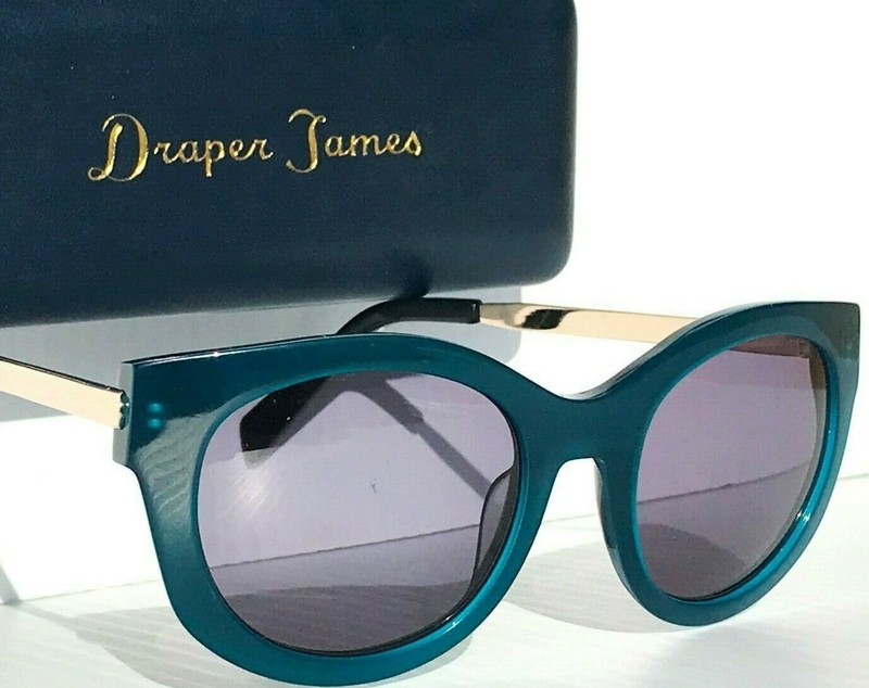 NEW Draper James ISABELLE Dark Tea Designer w/ Gray Lens Womens Sunglass SU 0019
