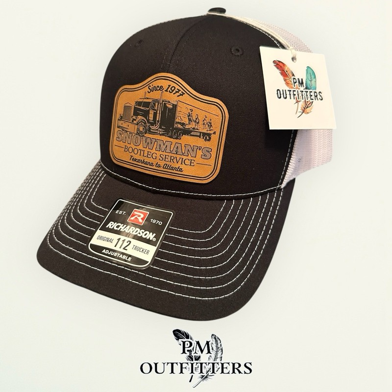 Snowman’s Bootleg Service Smokey & The Bandit Custom Richardson 112 Trucker Hat gallery