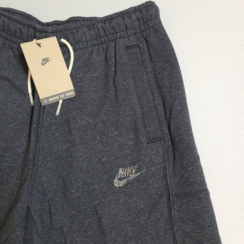 Nike Essential Shorts Mens Small Black Semi Sportswear Reflective Swosh NEW gallery