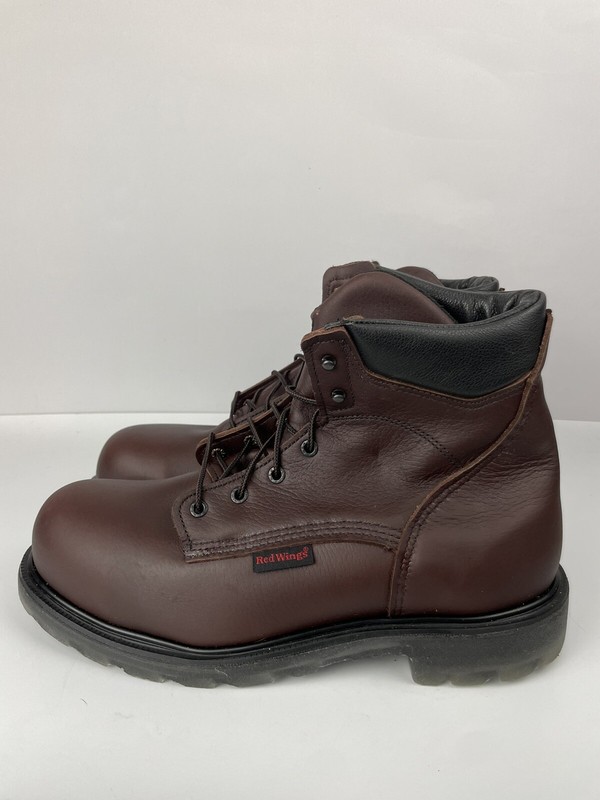 Red Wing 2406 Supersole 2.0 Steel Toe Brown Leather Boots Men’s Size 12 EE