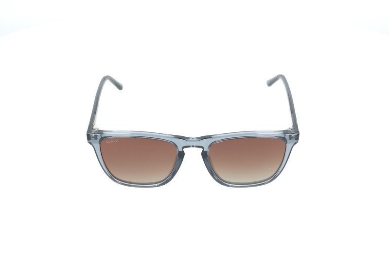 WMP Wesley Blue Square 1024 Polarized Sunglasses 53-21-150