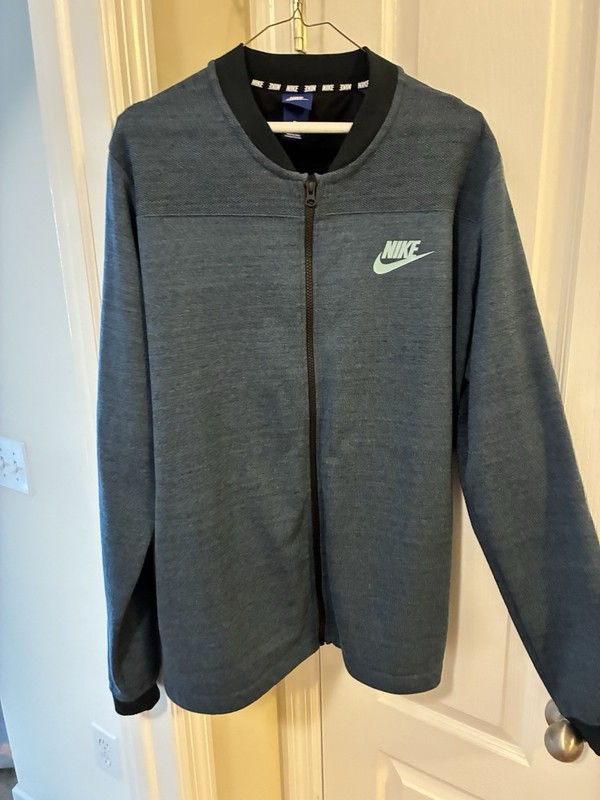 Nike Men’s Full-Zip Track Jacket Blue XL