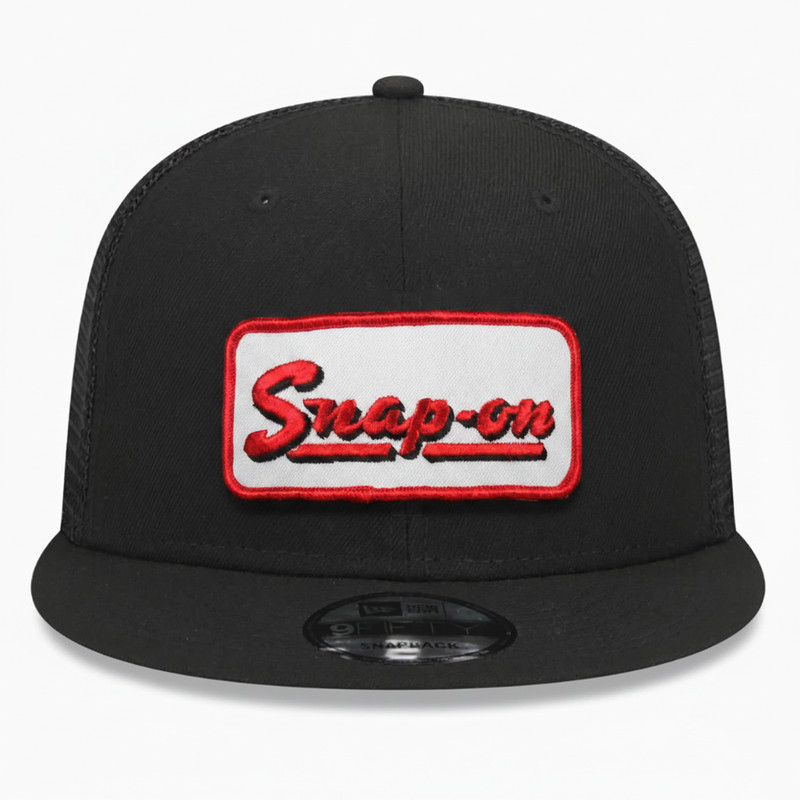 Snap-on Tools Patch Snapback Hat 9FIFTY Style Mesh Back Trucker Cap gallery