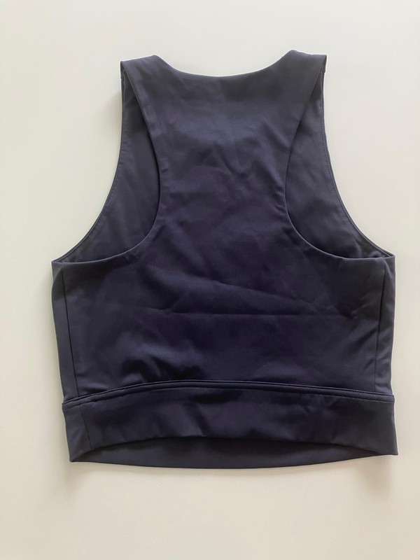 Banana Republic Dark Grey Sports Crop Top Extra Small gallery