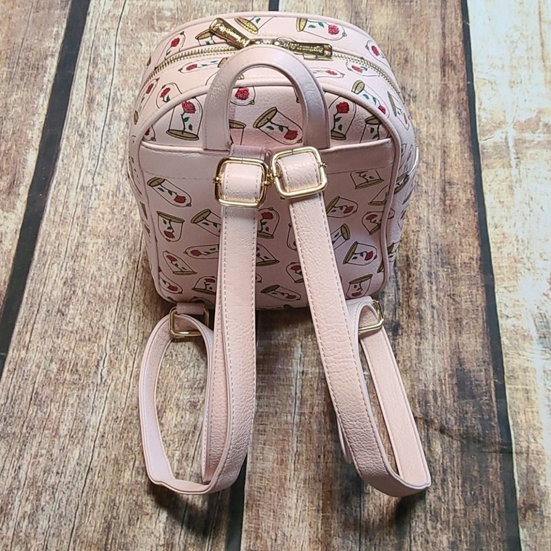 Rare OG Loungefly enchanted roses mini backpack vintage heart tag collectors gallery