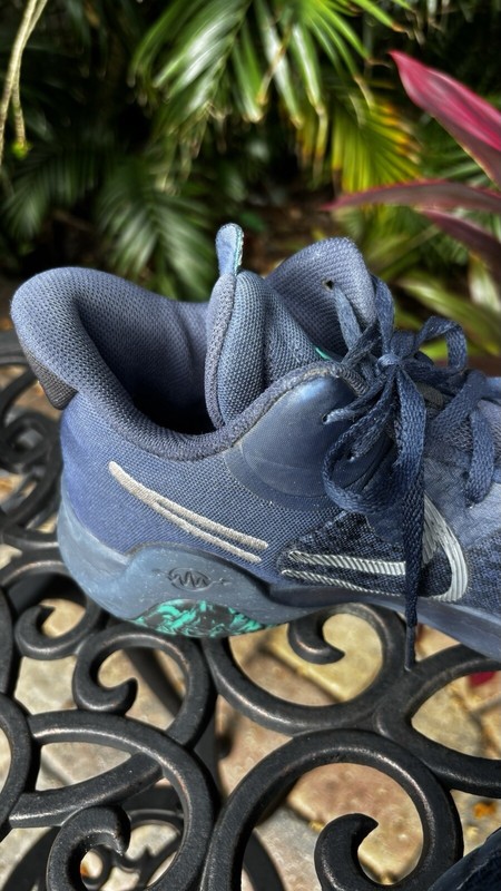 Nike KD Trey 5 IX Obsidian Clear Emerald Blue Size 9 CW400-400 Basketball Shoes gallery