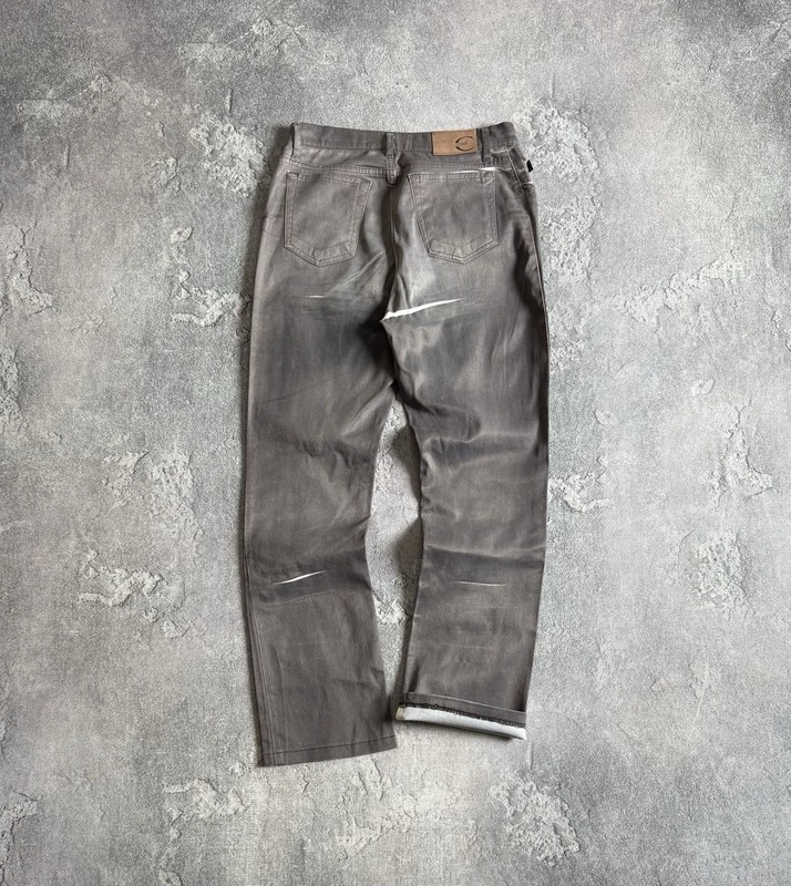 Just Cavalli 46IT 3D Pants Chinos Trousers 👖 Jeans Y2K Avantgarde Luxury