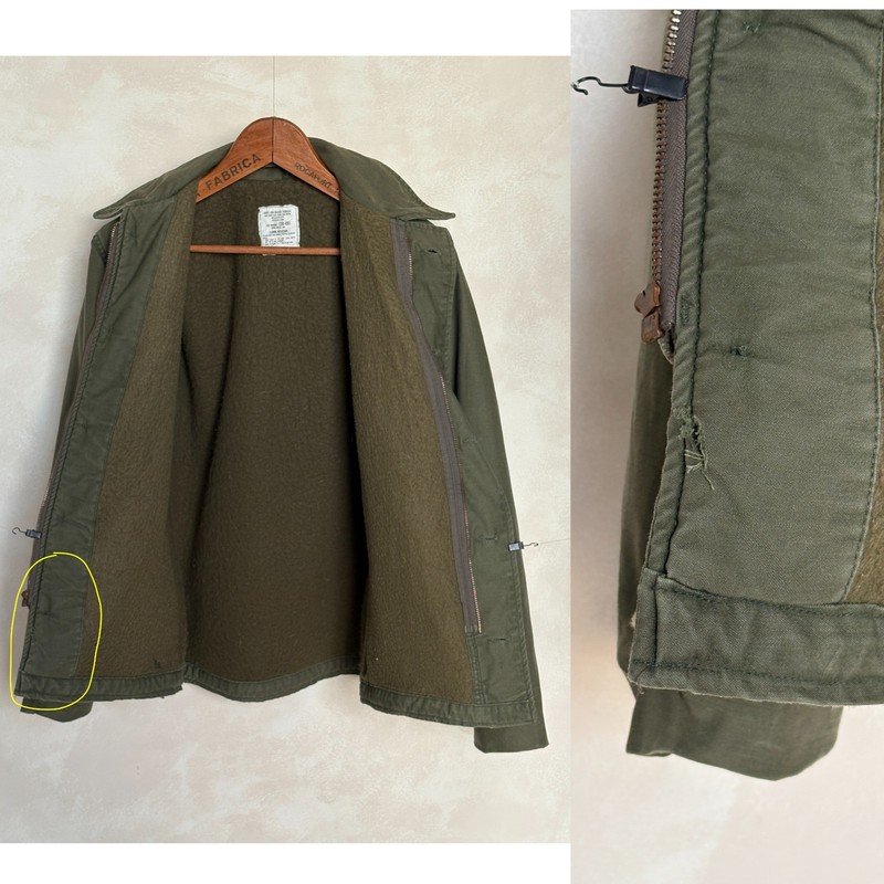 US Navy A-2 Deck Jacket — Authentic Military Outerwear. Size Medium gallery