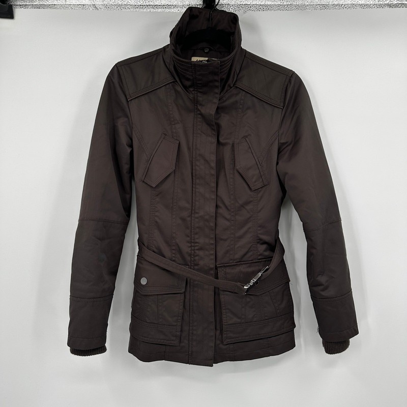 FORMUL@ JOVEN Women’s Brown Belted Utility Jacket Size S