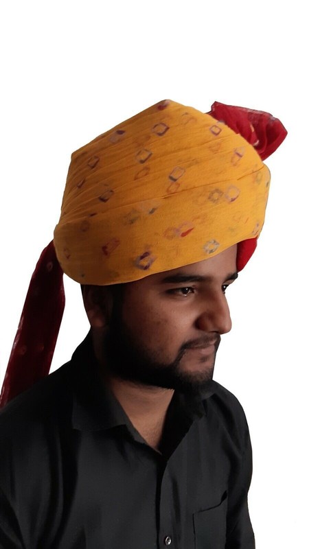 Men Hat Top Safa Indian Ethnic Sherwai Turban Multicolor Pagri Handmade Pag gallery