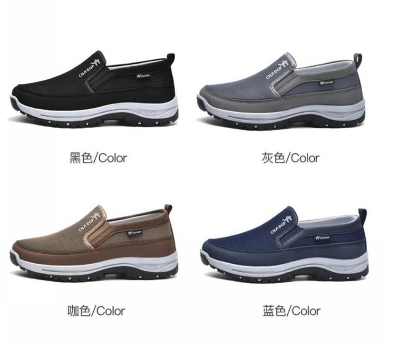 Comfort Breathable Orthopedic Travel Plimsolls, Cna Trop Shoes for Men Slip-on gallery