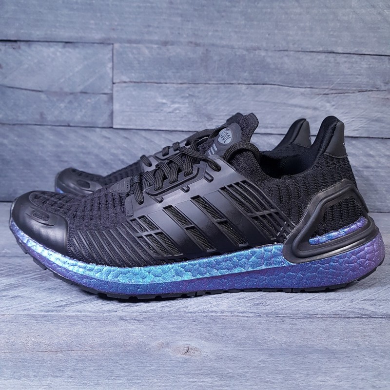 ADIDAS UltraBoost CC_1 DNA Clima Cool Running Shoes Mens 8.5 Black Blue GX7808