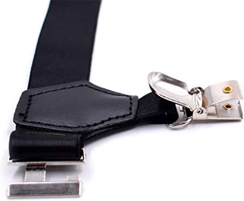 Men’s Sock Garters Adjustable 2Pack Elastic Leg Belt Sturdy Metal Clip Suspend gallery