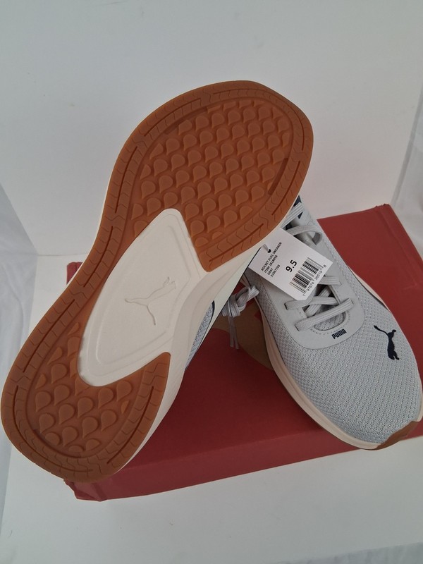 New PUMA Rocket Fuel Lite Running Shoes Mens Grey Athletic Sneakers Size 9.5 gallery