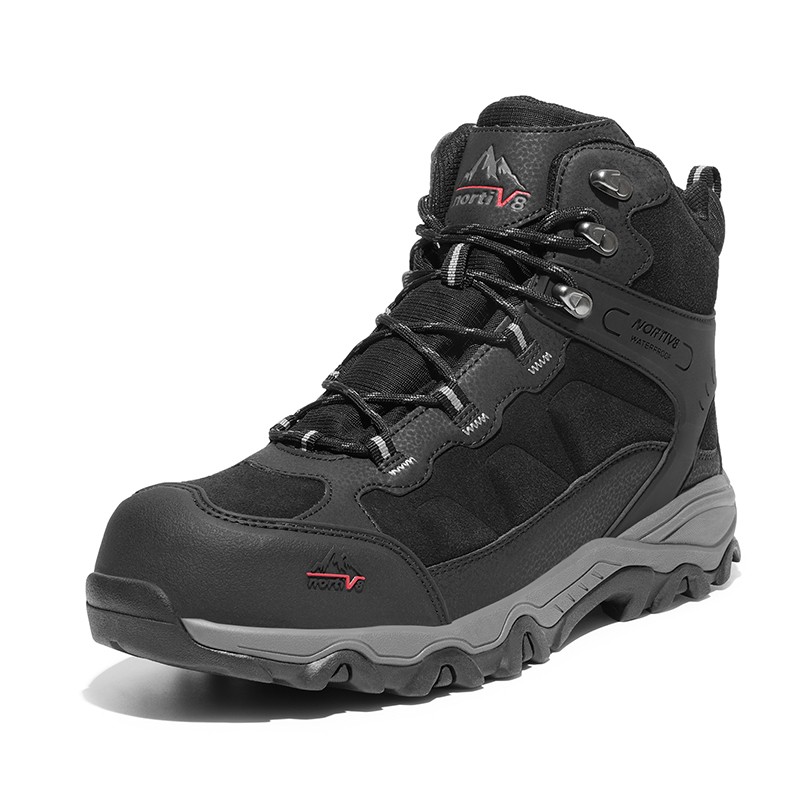 Men Steel Toe Safety Industrial Boots Waterproof Work Boots Wide Size