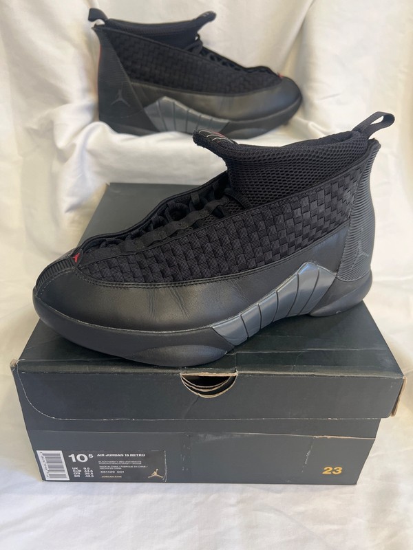 Size 10.5 – Air Jordan 15 Retro 2017 Stealth