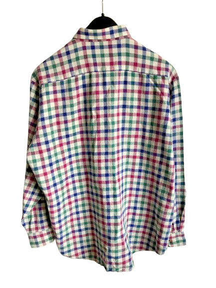Fashion Affairs - Hemd Langarm Button Down Brusttasche bunt kariert Gr.L gallery