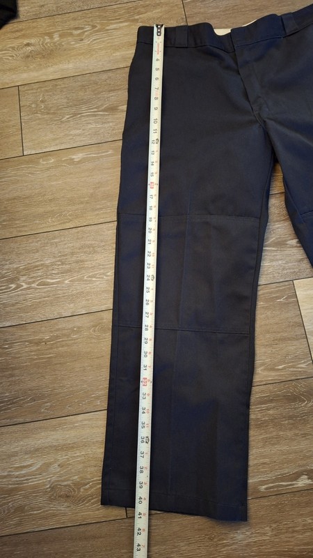 Dickies 85283 Men 40X30 Dark Navy Loose Fit Double Knee Work Pants 85283DN gallery