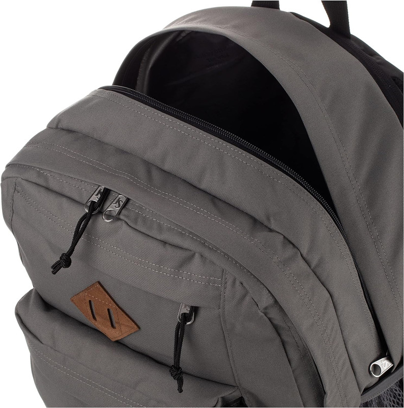 Graphite Grey Main Campus Backpack with 15" Laptop Sleeve & Water Bottle Pockets gallery