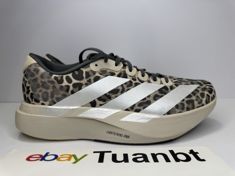 BRAND NEW Adidas Adizero EVO SL Women’s Running Shoes Leopard Animal KI3948