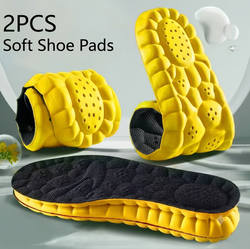 Soft Shoe Pads Support Shock Absorption Cushion Work Comfort Orthotic Insoles gallery