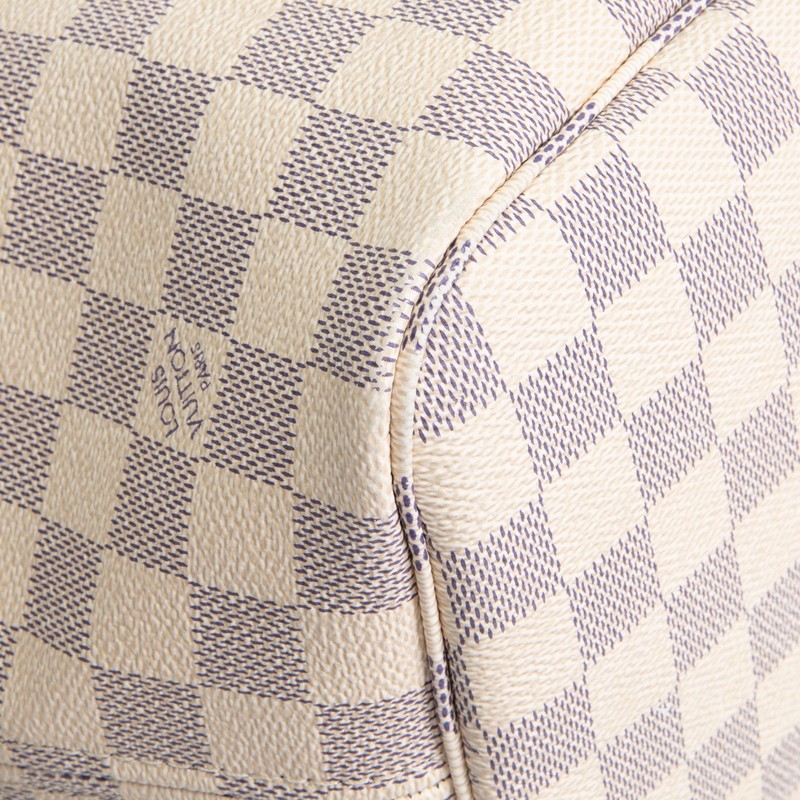 LOUIS VUITTON Neverfull MM Damier Azur gallery