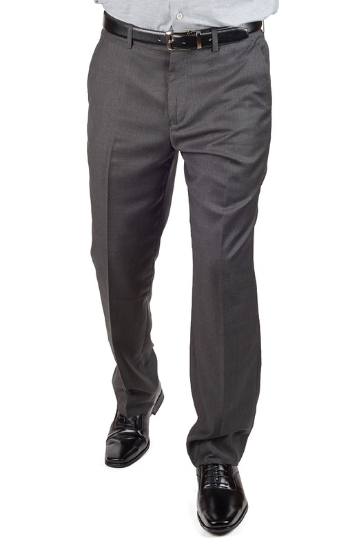 Slim Fit Men Suit 2 Button Dark Charcoal Grey Notch Lapel Double Vented By AZAR gallery
