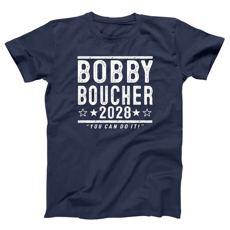 Bobby Boucher 2028 Election funny waterboy comedy movie Xs-5x Unisex Soft Tshirt