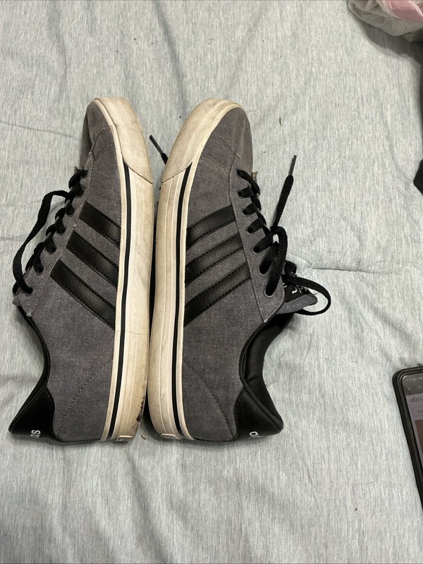 adidas Neo Cloudfoam Super Daily Shoes Men, Size 10 Gray/Black gallery