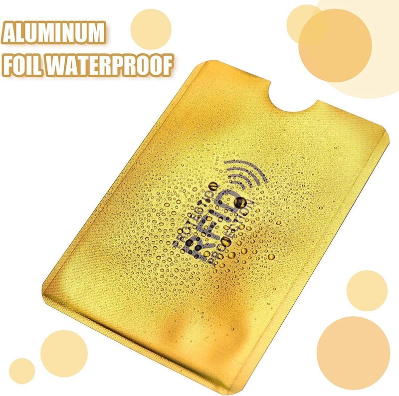 10PCS Anti RFID Blocking Card Sleeve-Secure Credit/Debit Card Holder ID Wallet gallery