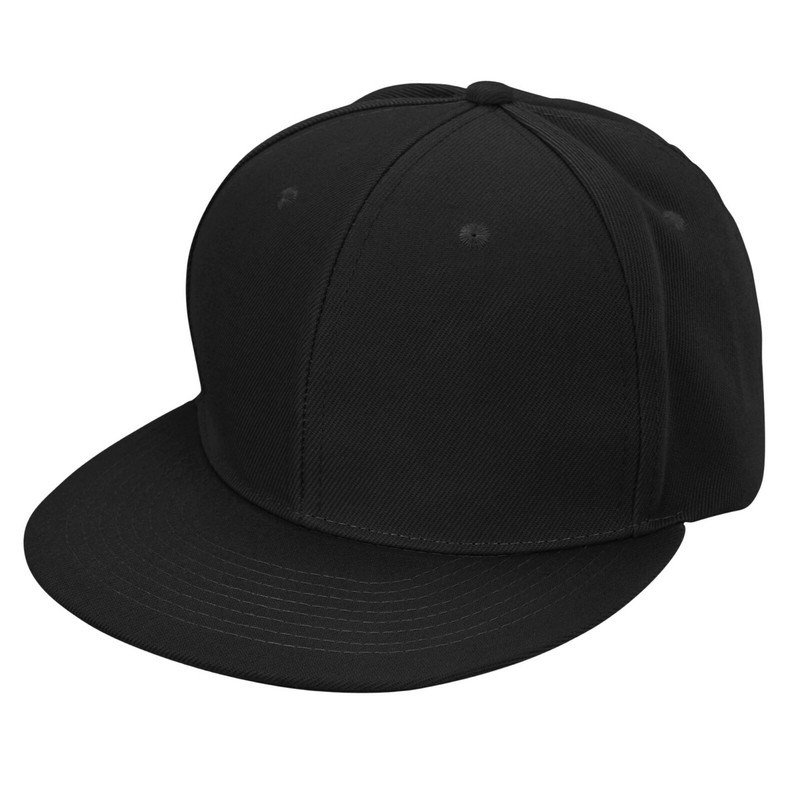 Mens Snapback Baseball Cap Adjustable Hat Size M L XL Plain Blank Throwback New