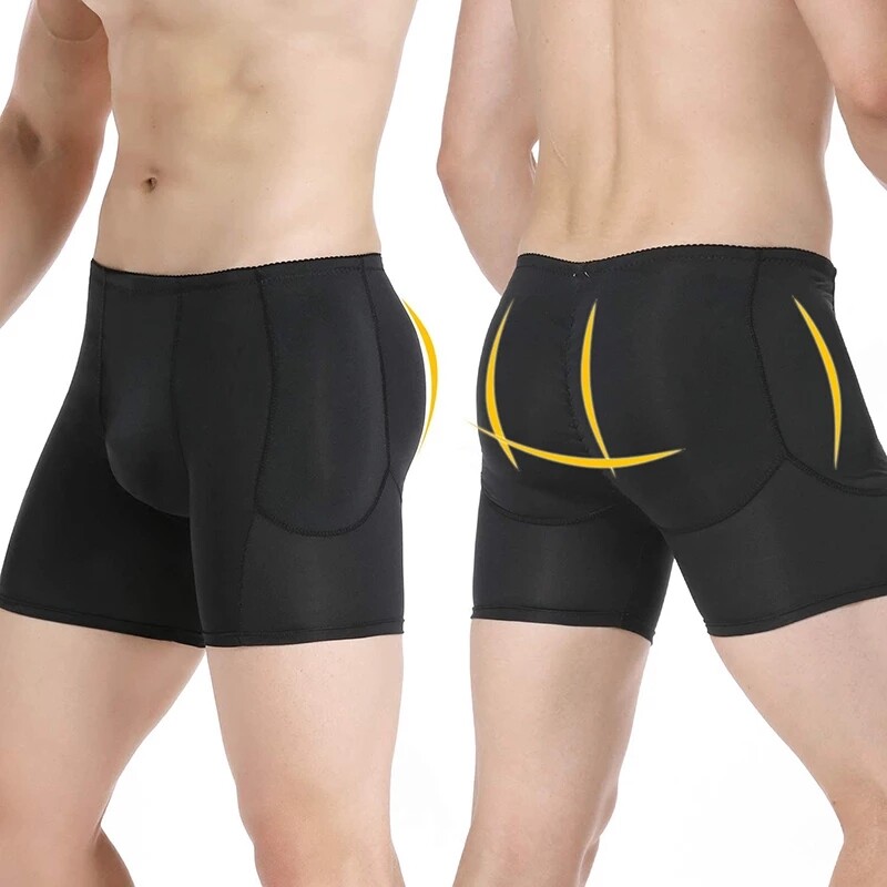 Men Butt Lifter Shorts Padded Briefs Boxers Underwear Hip Enhancer Body Shaper gallery