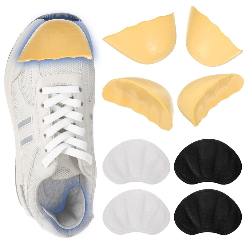 8 Pcs Shoe Filler Heel Pad Set for Too Big Shoes Inserts to Make Shoes Small